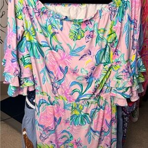 Lilly Pulitzer Multicolor Tropical Blouse